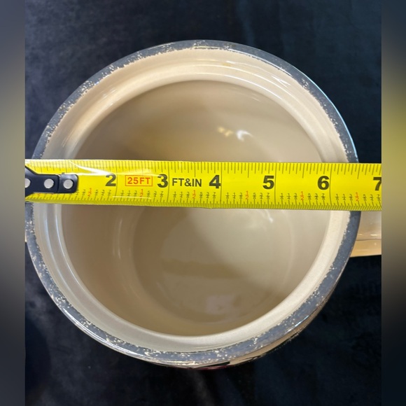 Vintage Home And Garden Party Ltd. Stoneware Bean Pot - Picture 11 of 12